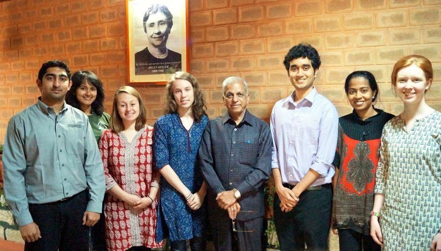 Eight Carnegie Mellon students are spending the summer in Bangalore after being selected to join the 2013 iSTEP internship.JPG