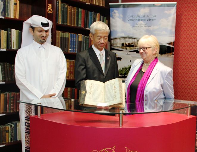 H.E. Thai Ambassador, Dr. Claudia Lux and Saadi A. Al Said.jpg