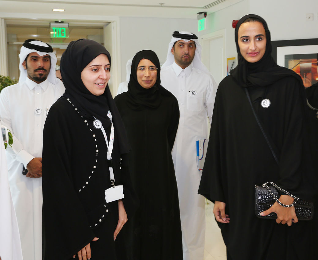H.E. VISITS QATAR BIOBANK 1.jpg