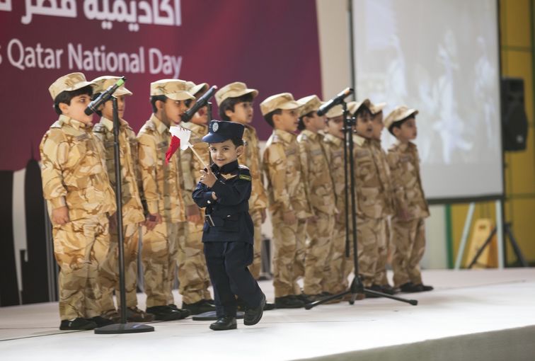 QF Academies Participate in National Day Celebrations